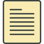 File 1 SVG Icon